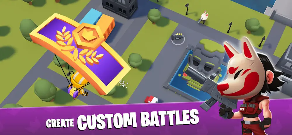 Screenshot of the Battlelands Royale game