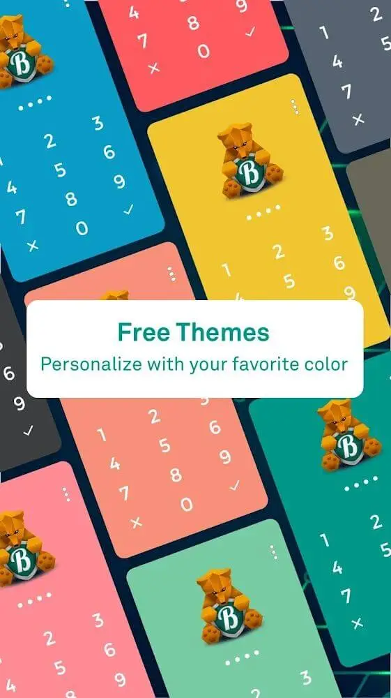 Screenshot of the Bear Lock app