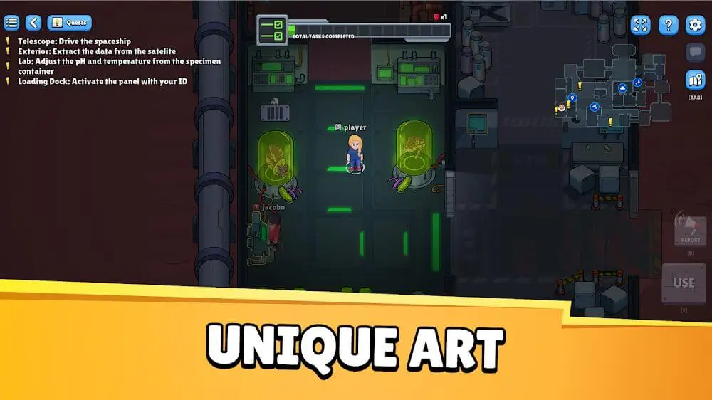 Screenshot of the Betrayal.io game