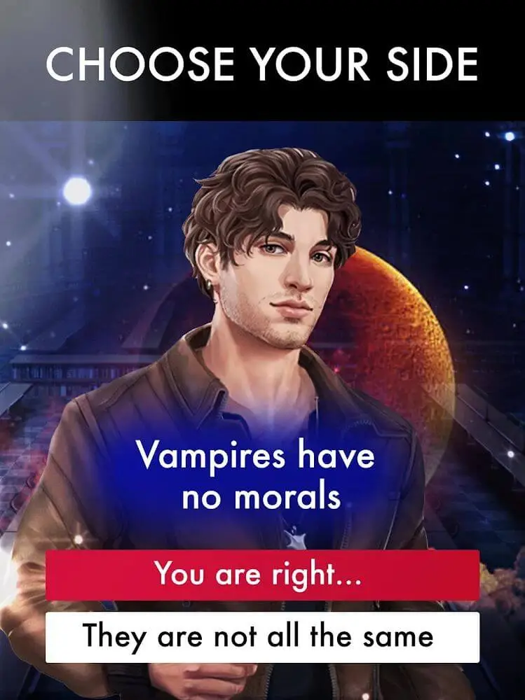 Screenshot of the Beyond The Temptation app