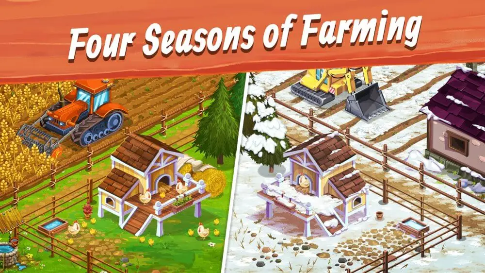 Screenshot of the Big Farm: Mobile Harvest game