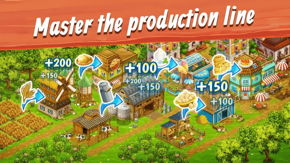 Screenshot of the Big Farm: Mobile Harvest game