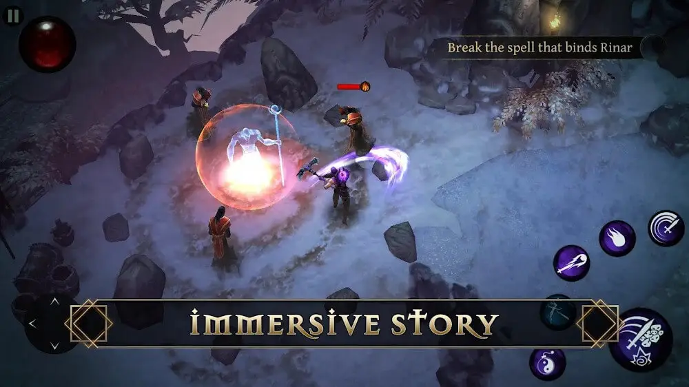 Screenshot of the Blade Bound game