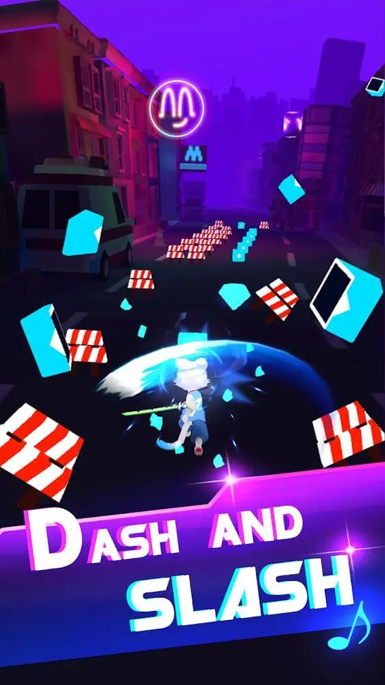 Screenshot of the Blade Master app