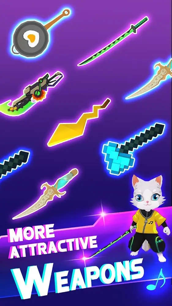 Screenshot of the Blade Master app