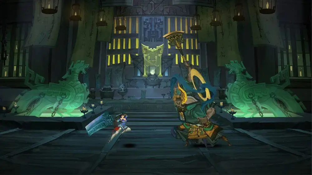 Screenshot of the Bladed Fury game