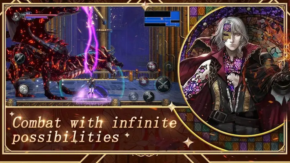 Screenshot of the Bloodstained: Ritual of the Night game