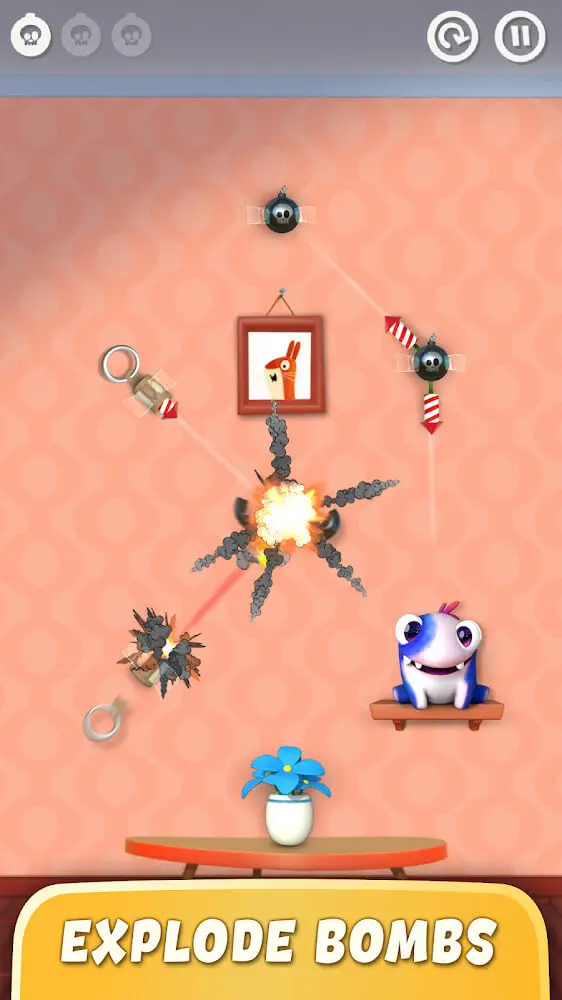 Screenshot of the Boomby - Explosive puzzle app