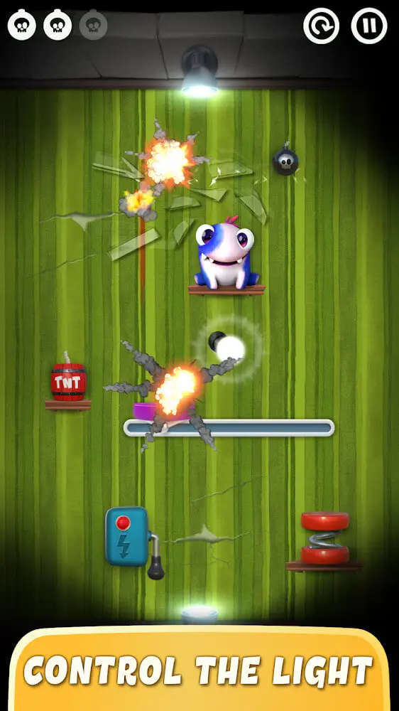 Screenshot of the Boomby - Explosive puzzle app