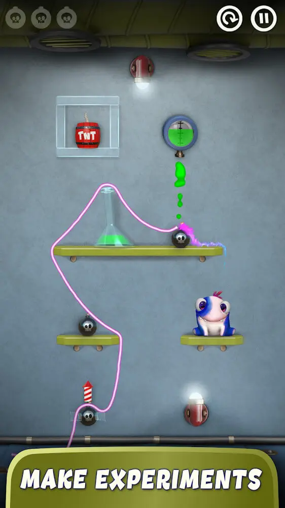 Screenshot of the Boomby - Explosive puzzle app