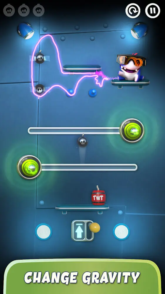 Screenshot of the Boomby - Explosive puzzle app