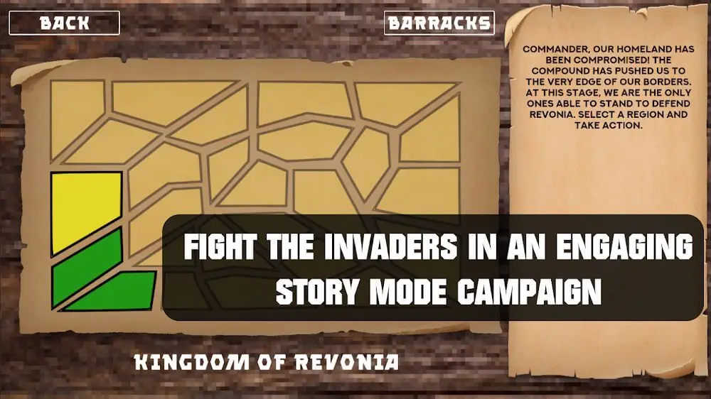 Screenshot of the Border Wars: Military Games game