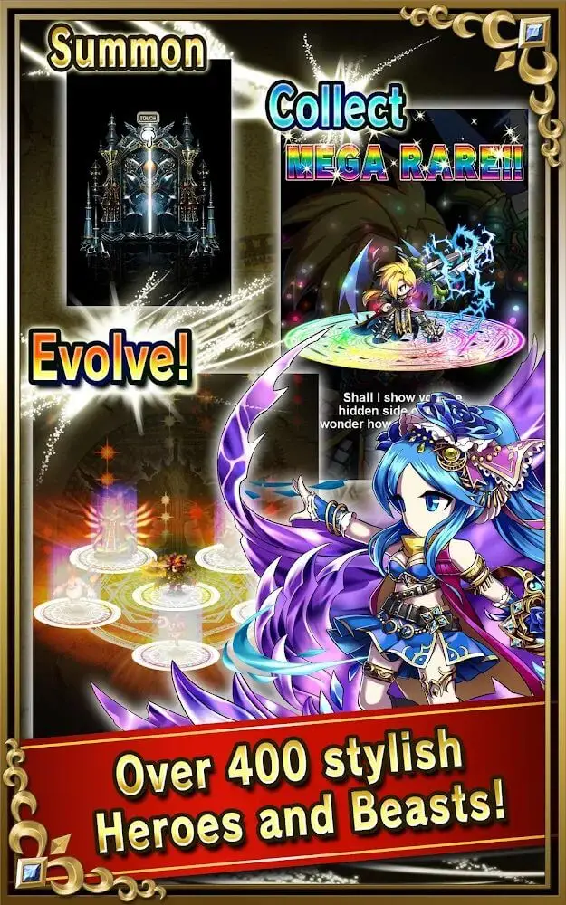 Screenshot of the Brave Frontier app