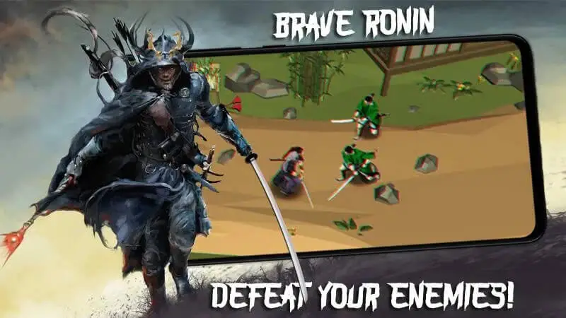 Screenshot of the Brave Ronin game
