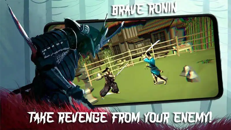Screenshot of the Brave Ronin game