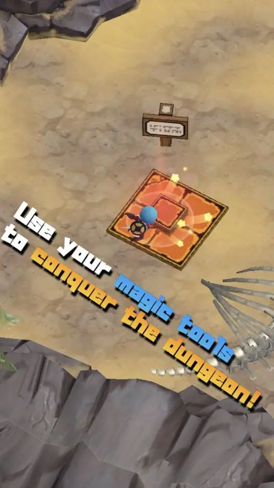Screenshot of the Brave Story - Magic Dungeon app