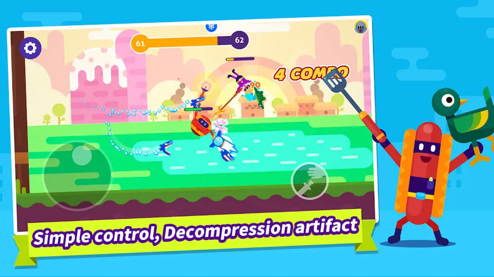 Screenshot of the Brawl Masters game