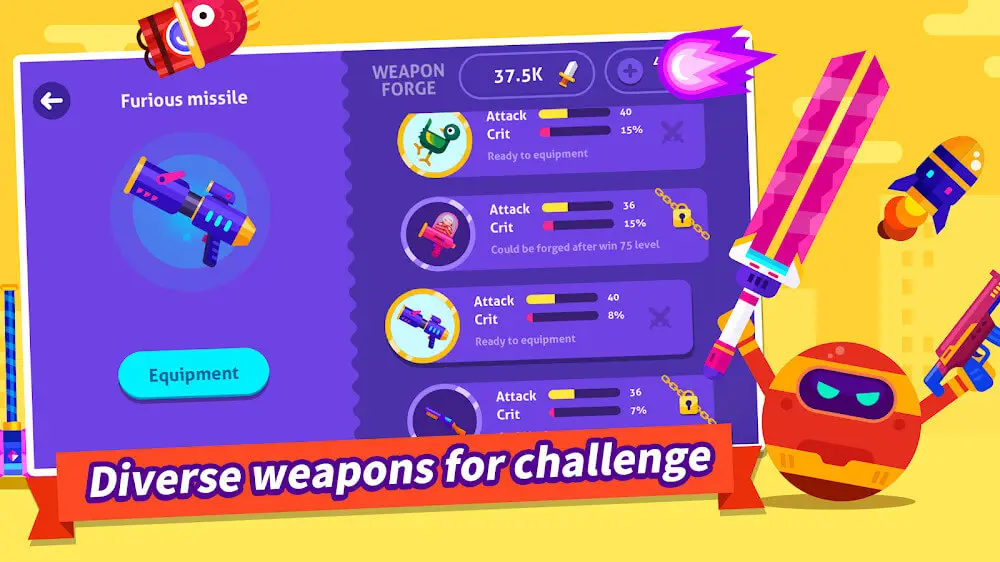 Screenshot of the Brawl Masters game