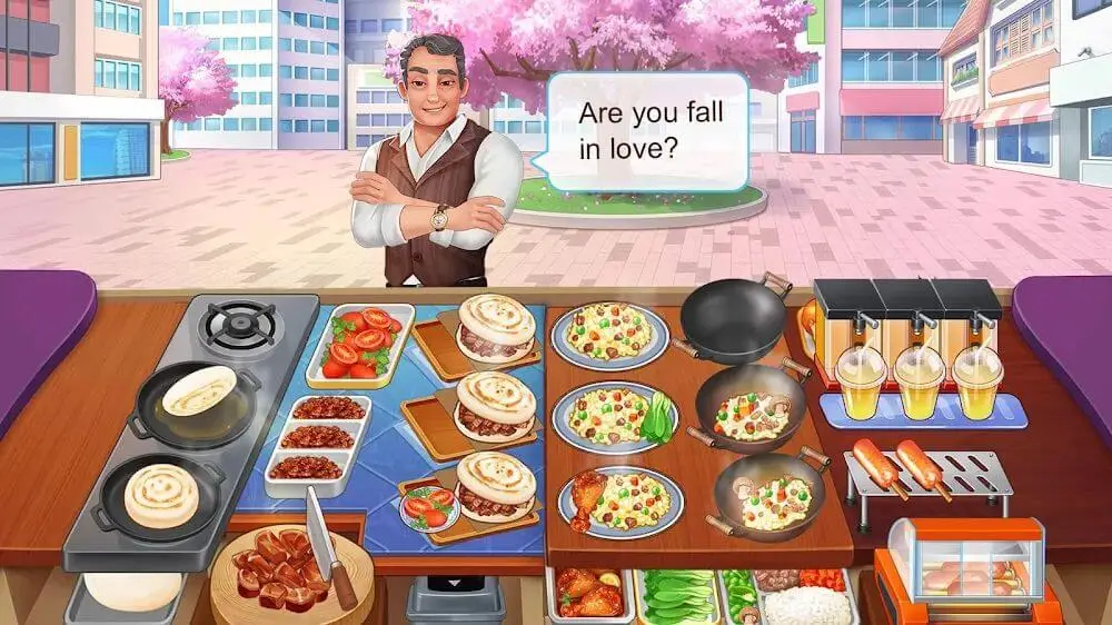 Screenshot of the Breakfast Story game