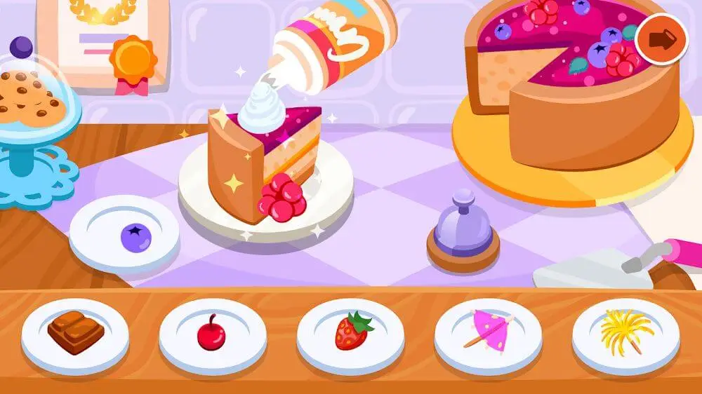 Screenshot of the Bubbu Restaurant game