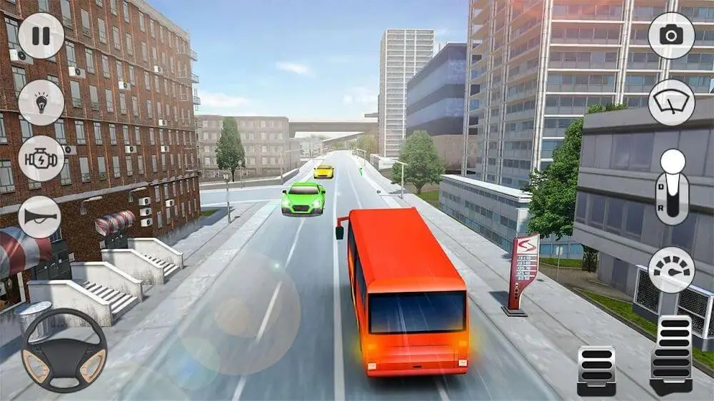 Screenshot of the Bus Simulator - Bus Games 3D game