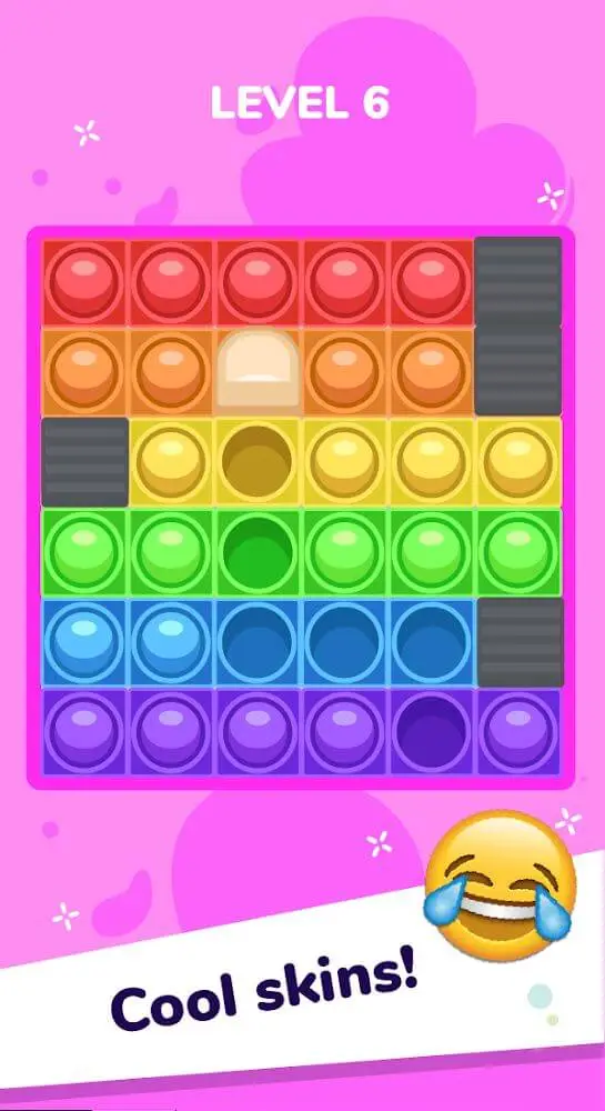Screenshot of the COLOR aMAZE app