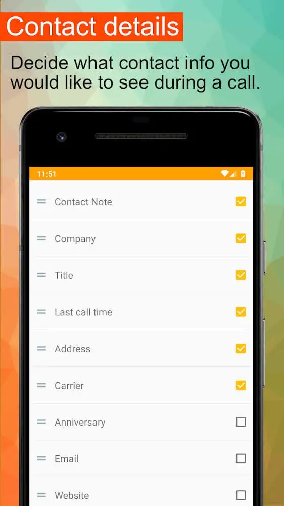Screenshot of the Call Notes Pro app