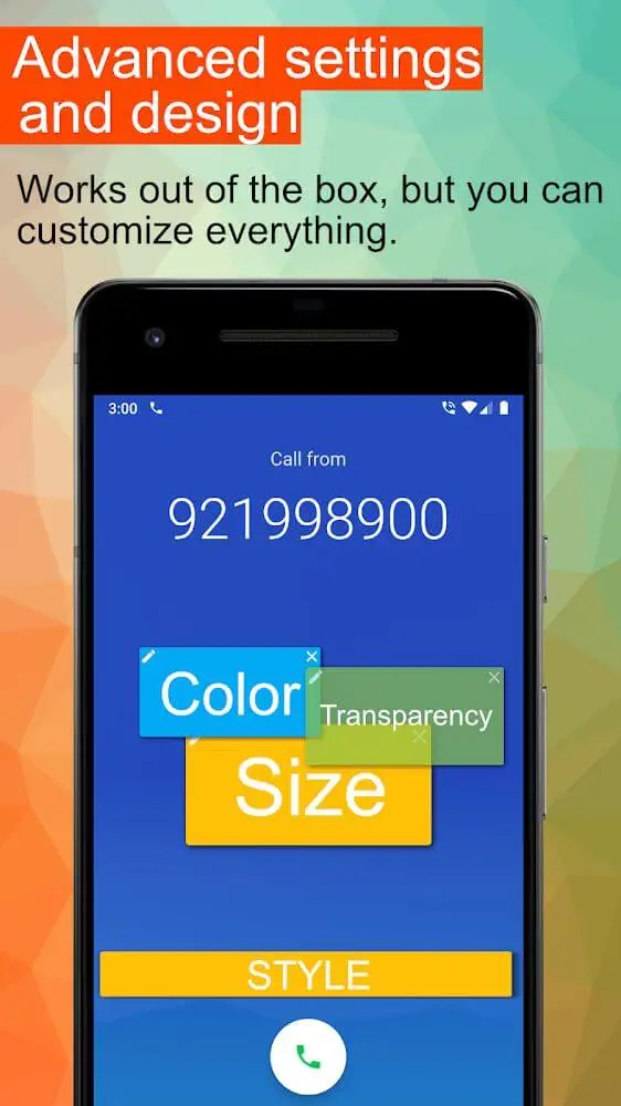 Screenshot of the Call Notes Pro app