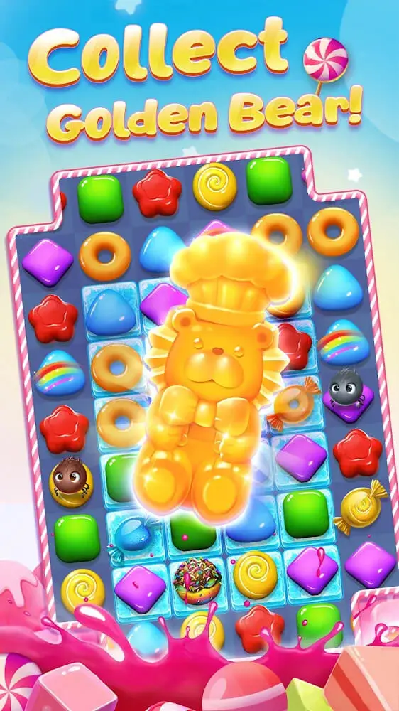 Screenshot of the Candy Charming app