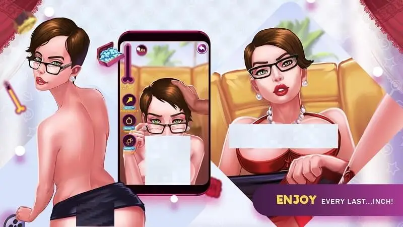Screenshot of the Candy Chicks game