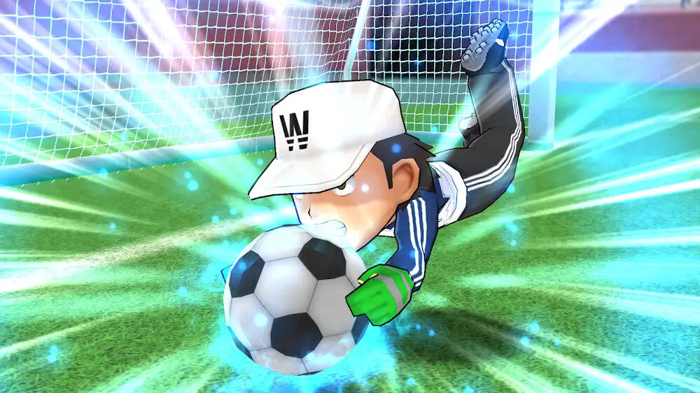 Screenshot of the Captain Tsubasa ZERO game