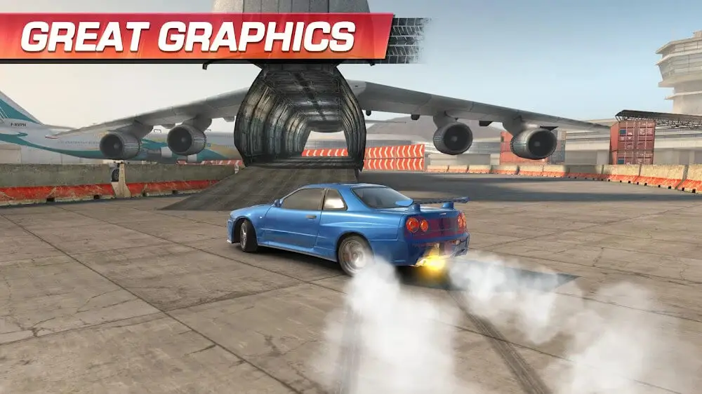 Screenshot of the CarX Drift Racing game