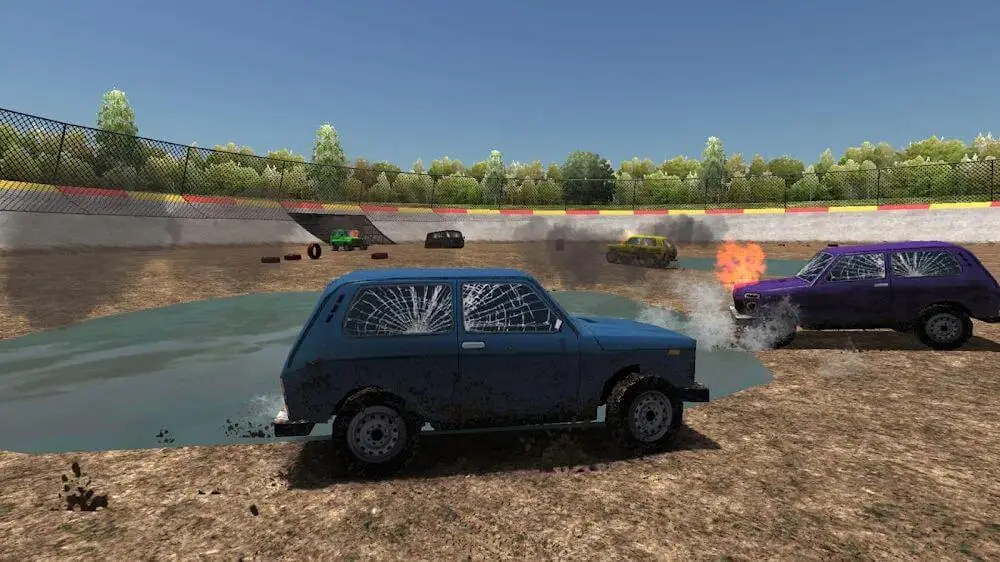 Screenshot of the Car Driver Russian Racing game