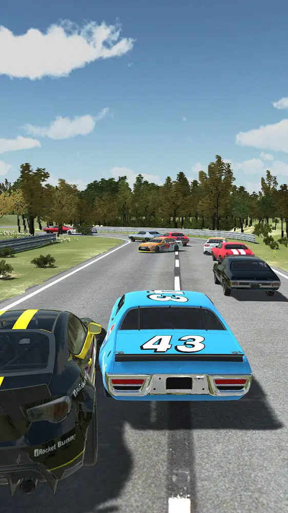 Screenshot of the Car Gear Rushing app