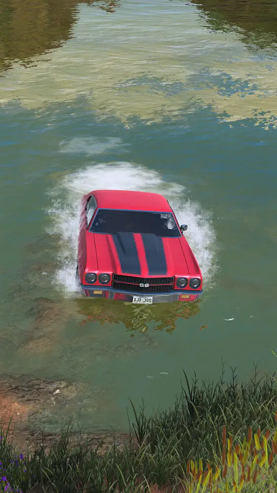 Screenshot of the Car Gear Rushing app