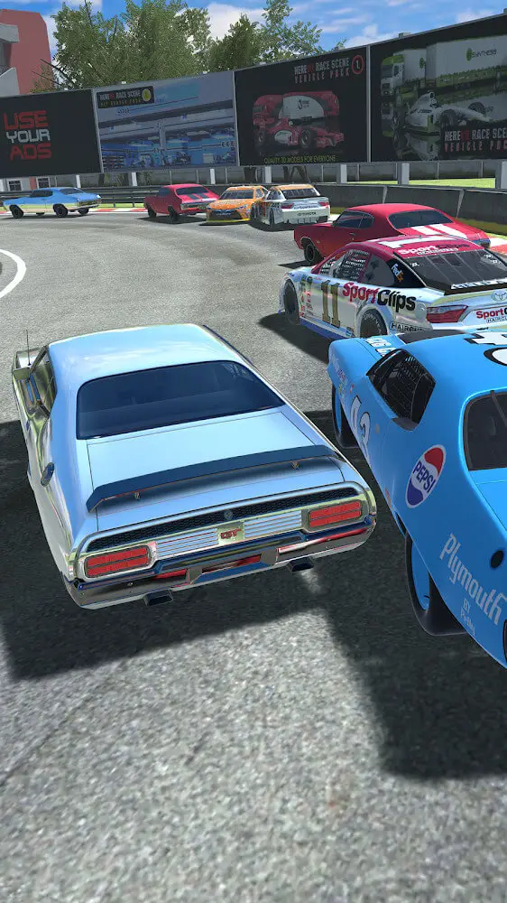 Screenshot of the Car Gear Rushing app