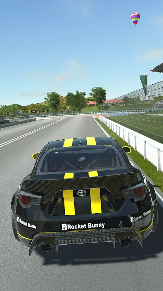 Screenshot of the Car Gear Rushing app