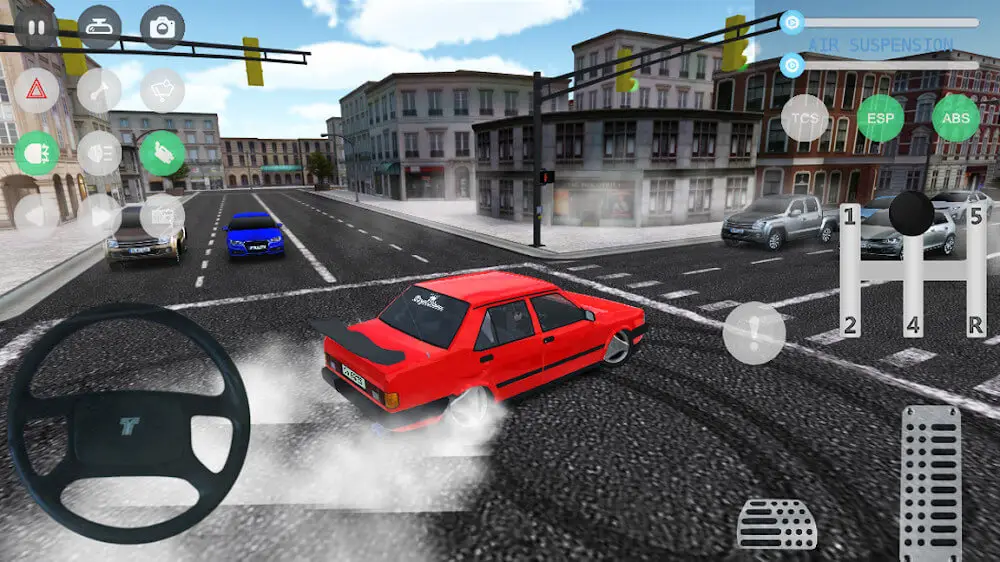 Screenshot of the Car Parking and Driving Simulator game