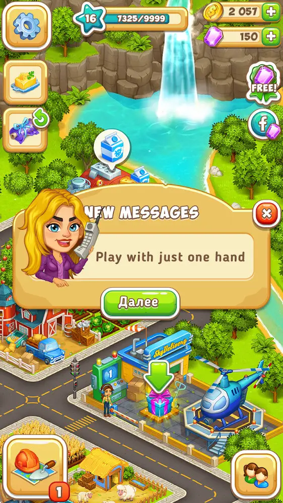 Screenshot of the Cartoon City 2 app