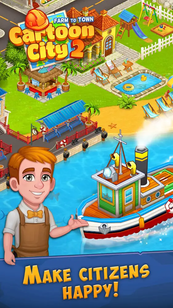 Screenshot of the Cartoon City 2 app