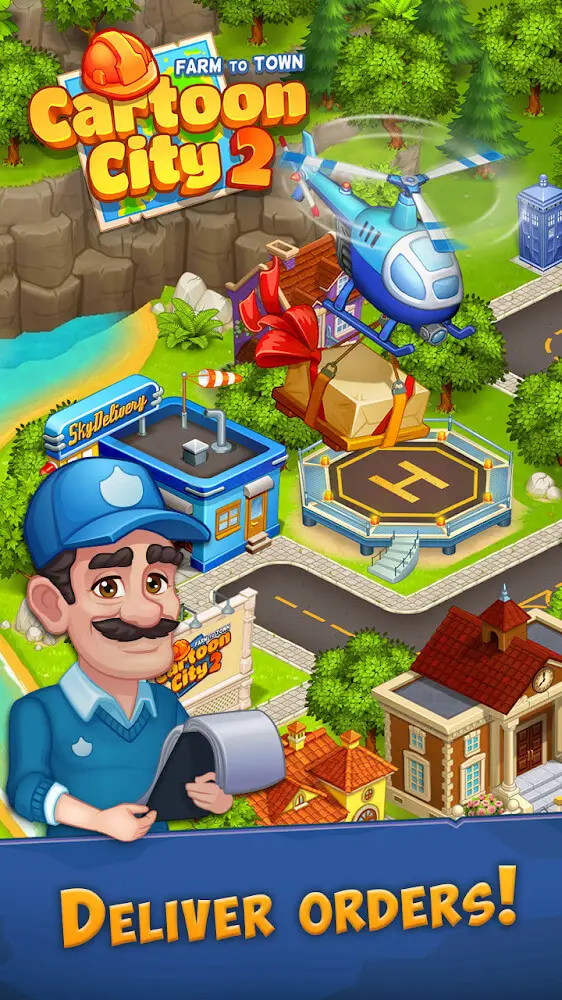 Screenshot of the Cartoon City 2 app