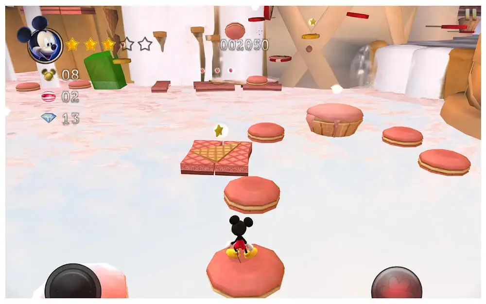 Screenshot of the Castle of Illusion game
