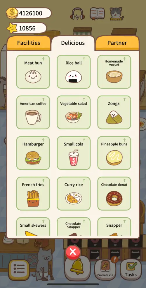 Screenshot of the Cat Restaurant 2 app