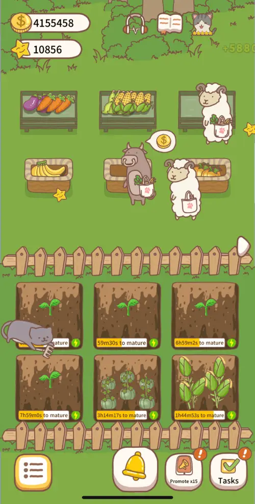 Screenshot of the Cat Restaurant 2 app
