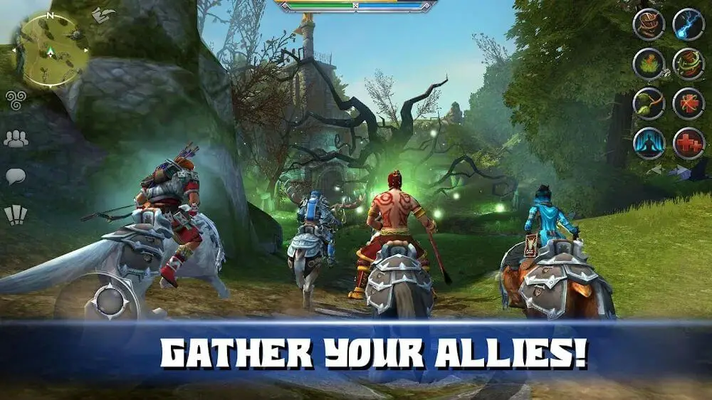Screenshot of the Celtic Heroes game