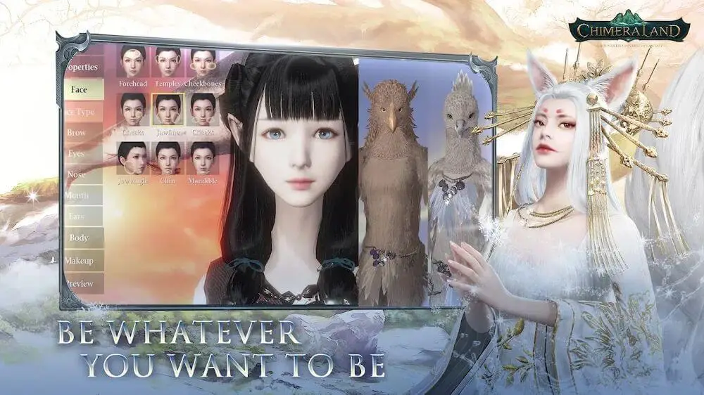 Screenshot of the Chimeraland game