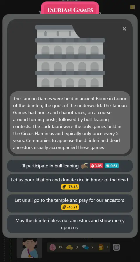 Screenshot of the Citizen of Rome - Dynasty Ascendant app