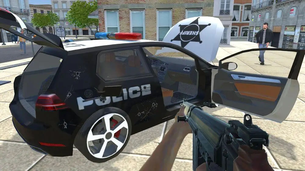 Screenshot of the City Crime Online game