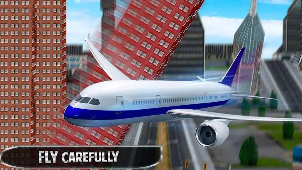 Screenshot of the City Flight Pilot game