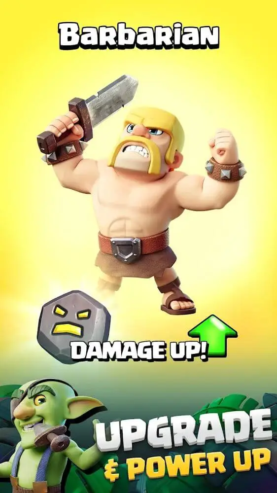 Screenshot of the Clash Quest app